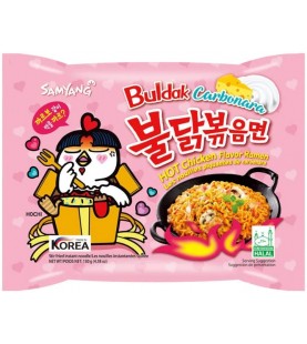 Локшина Buldak Samyang зі смаком пасти карбонара 130 г
